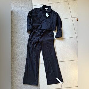 Reformation Classic Black Jumpsuit